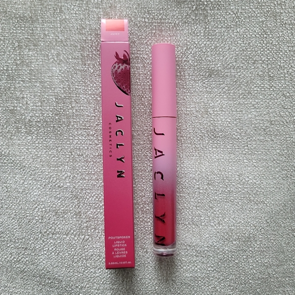 NEW Jaclyn Lip Poutspoken Liquid Lipstick JUICY - Picture 2 of 6